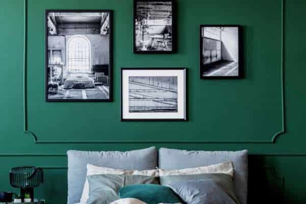 Create a Gallery on Green Walls