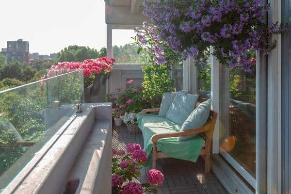  Plant Some Flowers on Your Balcony
