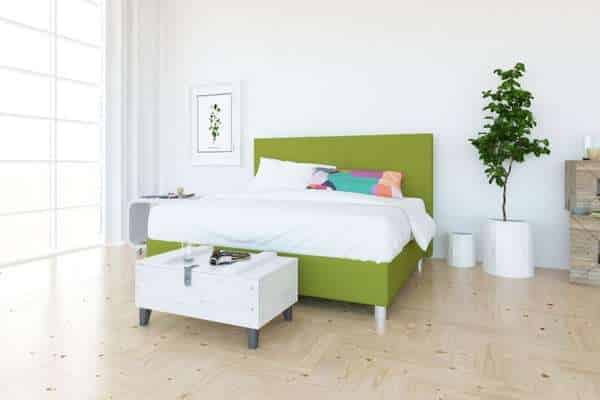 Start With a Nice Green Bed Frame